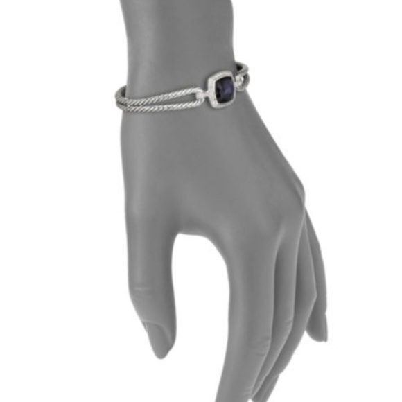 DAVID YURMAN Amethyst Diamond Albion Bracelet - Picture 2 of 8